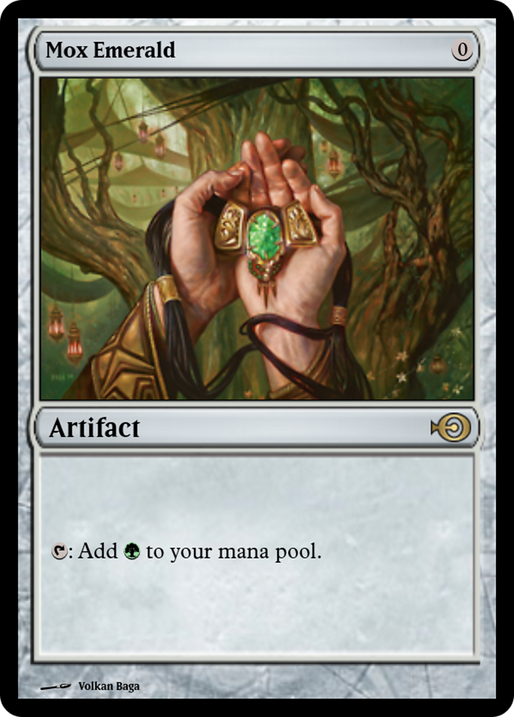 Mox Emerald (PRM-46896) - Magic Online Promos Foil