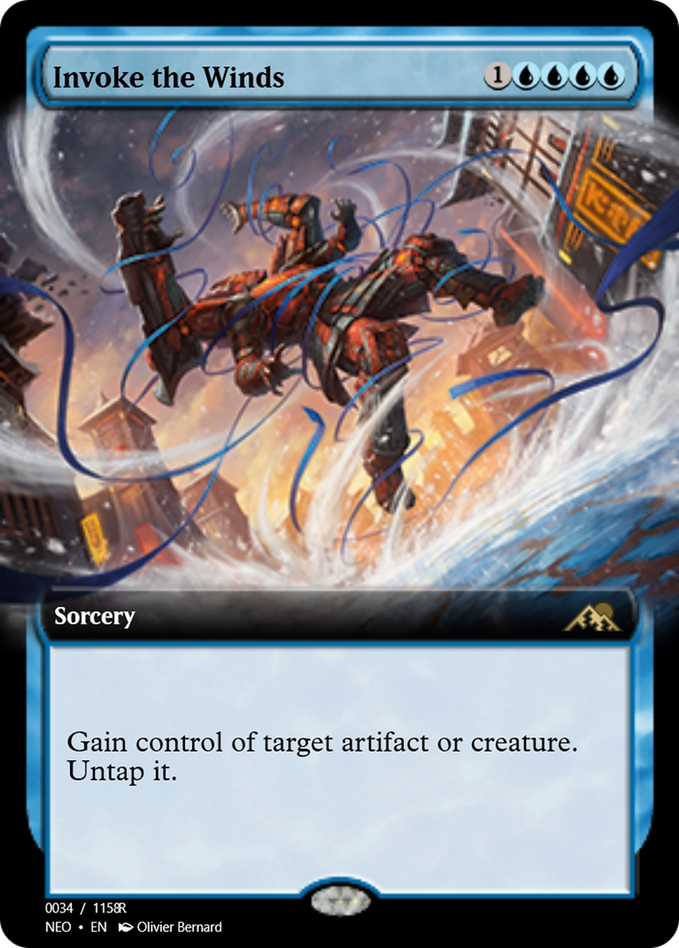 Invoke the Winds (PRM-97931) - Magic Online Promos Foil