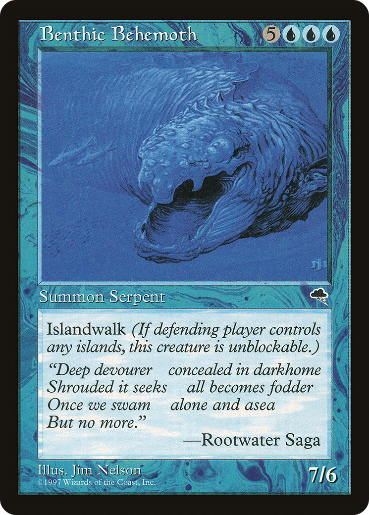 Benthic Behemoth (TMP-054) - Tempest