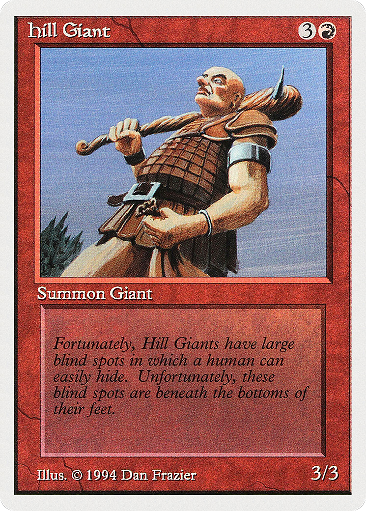 Hill Giant (SUM-158) - Summer Magic / Edgar