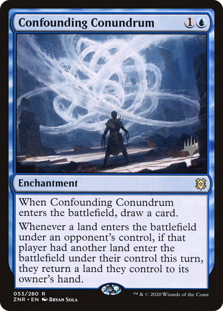 Confounding Conundrum (PPZNR-53P) - Zendikar Rising Promos