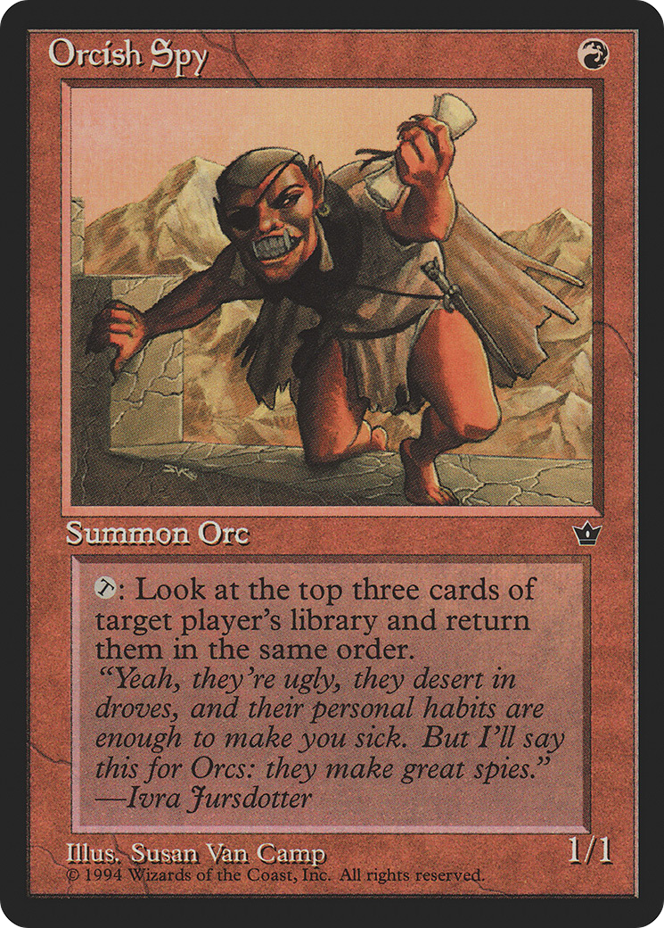 Orcish Spy (Camp) (FEM-61A) - Fallen Empires