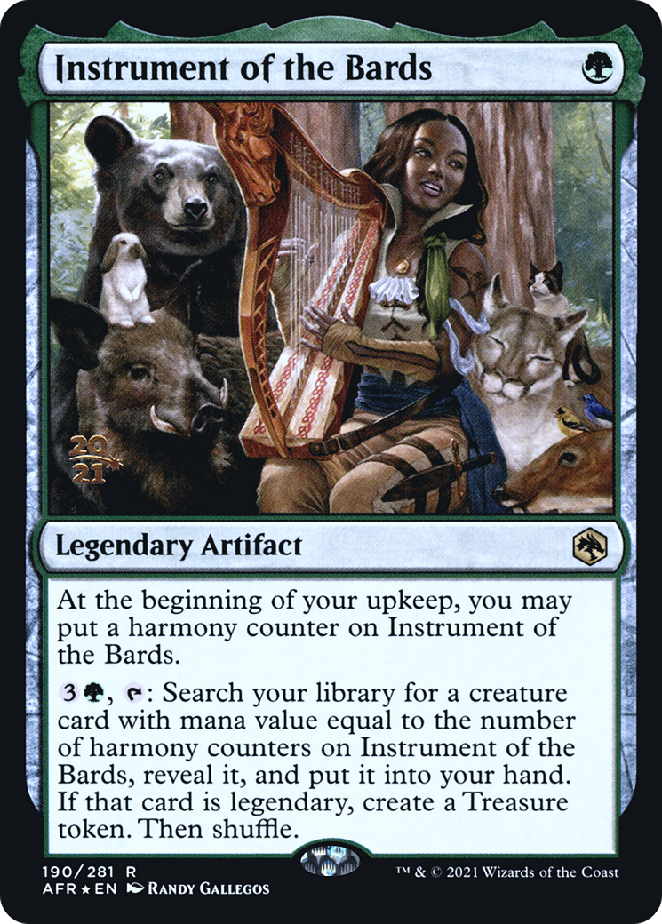 Instrument of the Bards (PRE-190S) - Adventures in the Forgotten Realms Promos Foil