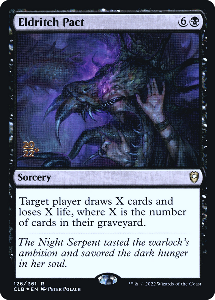 Eldritch Pact (PRE-126S) - Battle for Baldur's Gate Promos Foil
