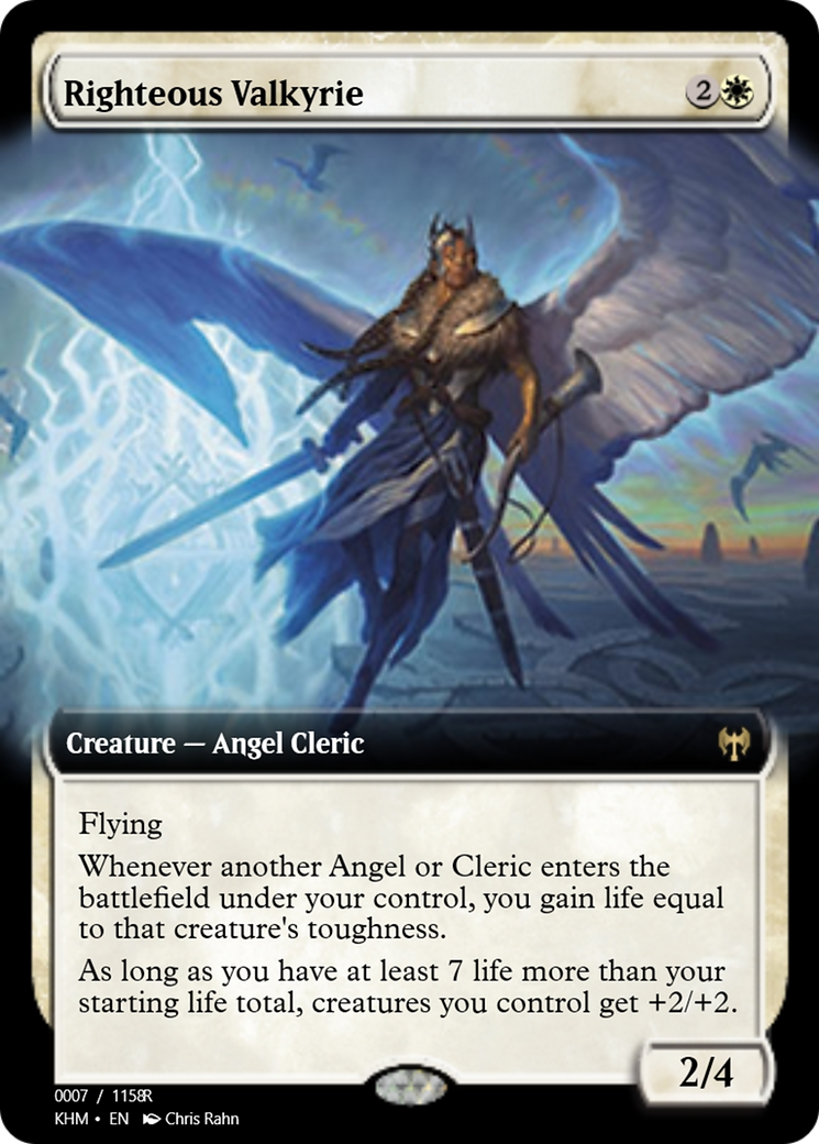 Righteous Valkyrie (PRM-88210) - Magic Online Promos Foil