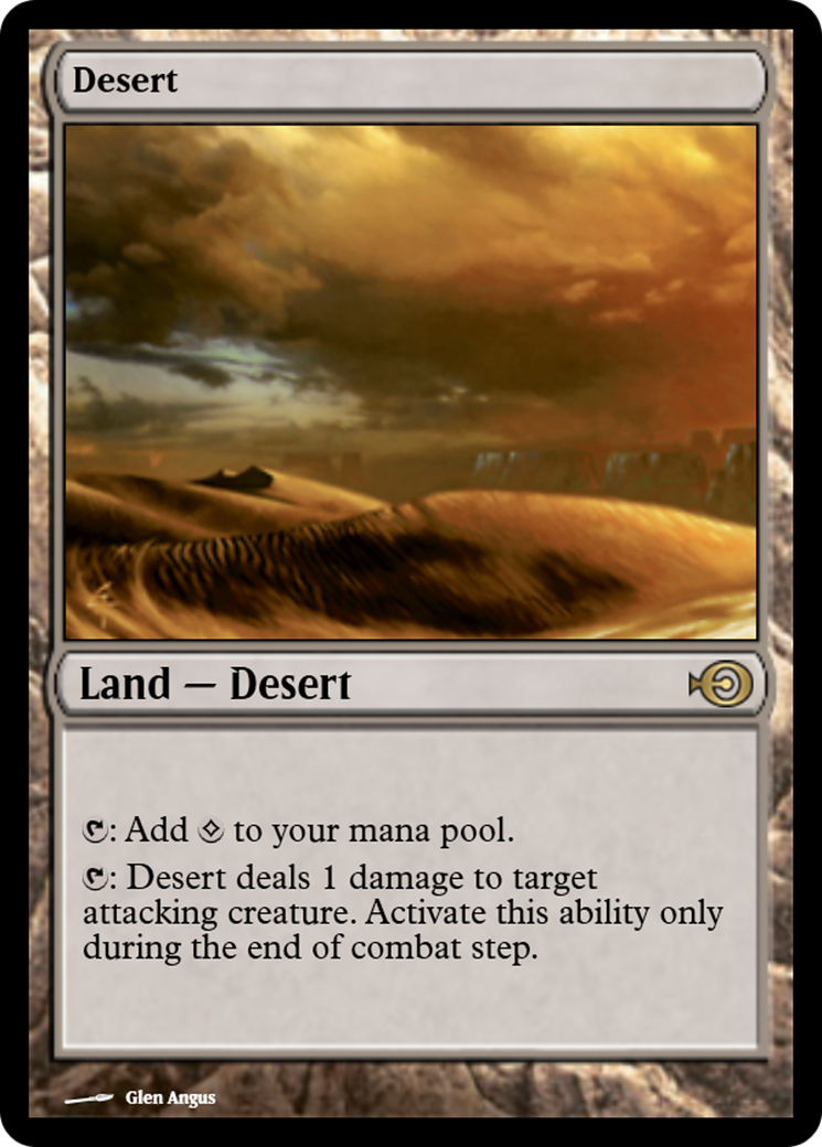 Desert (PRM-35148) - Magic Online Promos Foil