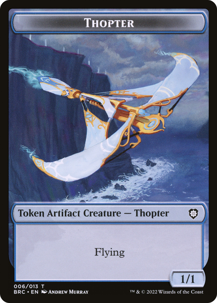 Thopter (TBRC-006) - The Brothers' War Commander Tokens