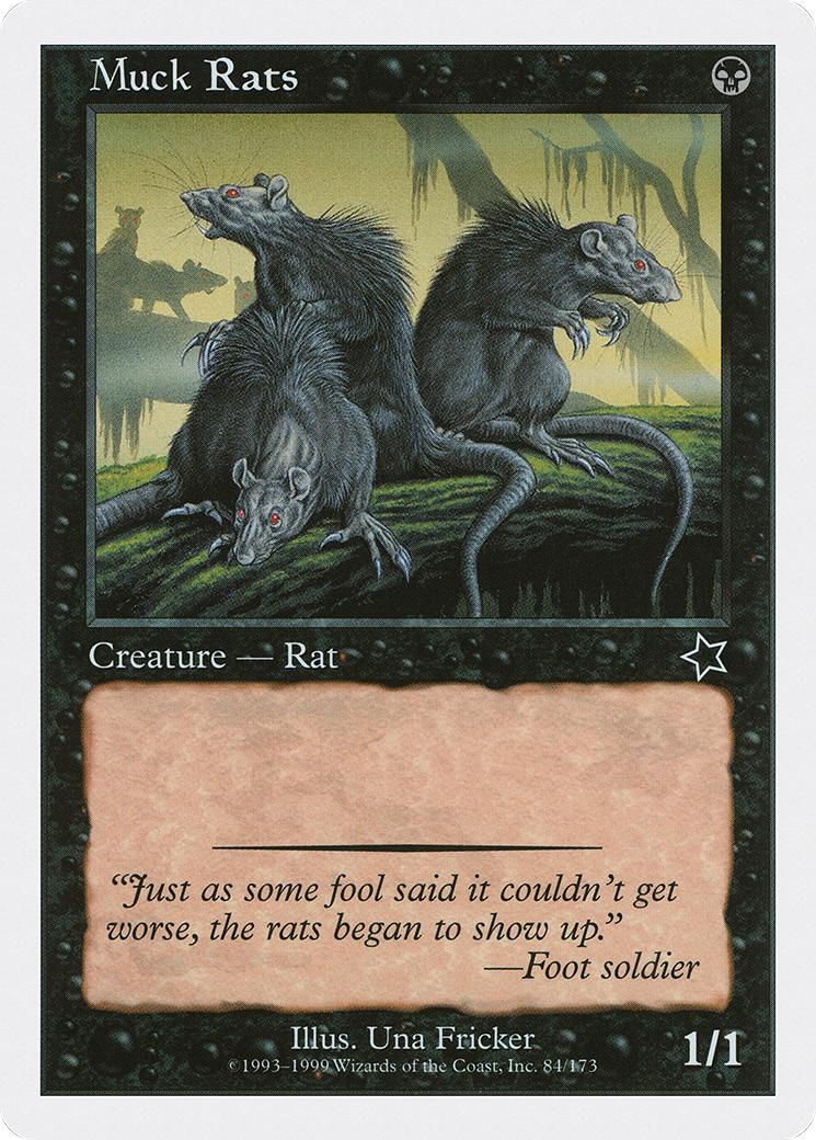 Muck Rats (S99-081) - Starter 1999