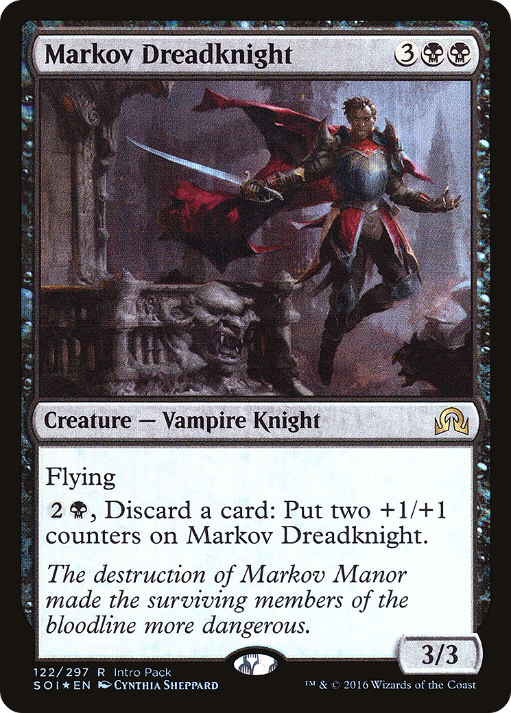Markov Dreadknight (UMP-122) - Shadows over Innistrad Promos Foil