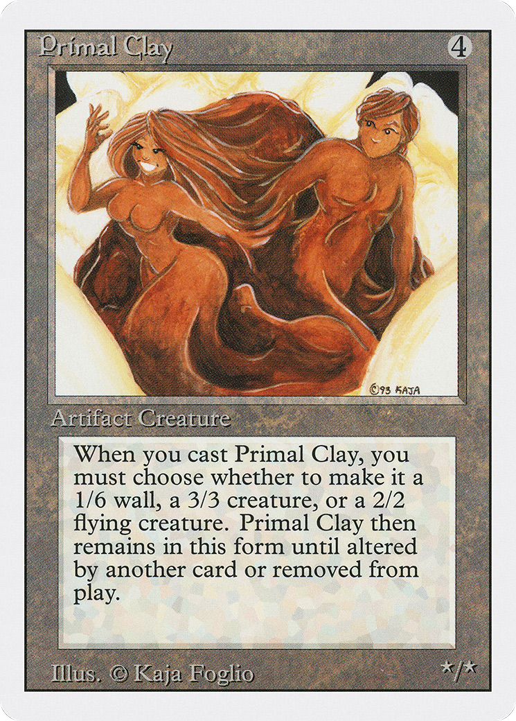 Primal Clay (3ED-) - Revised Edition