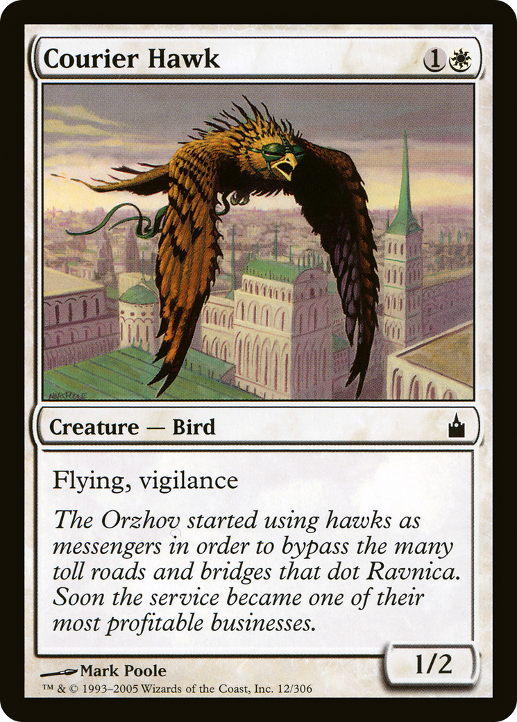 Courier Hawk (RAV-012) - Ravnica: City of Guilds Foil
