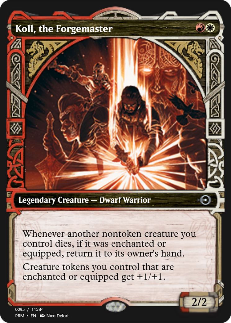 Koll, the Forgemaster (PRM-88390) - Magic Online Promos Foil