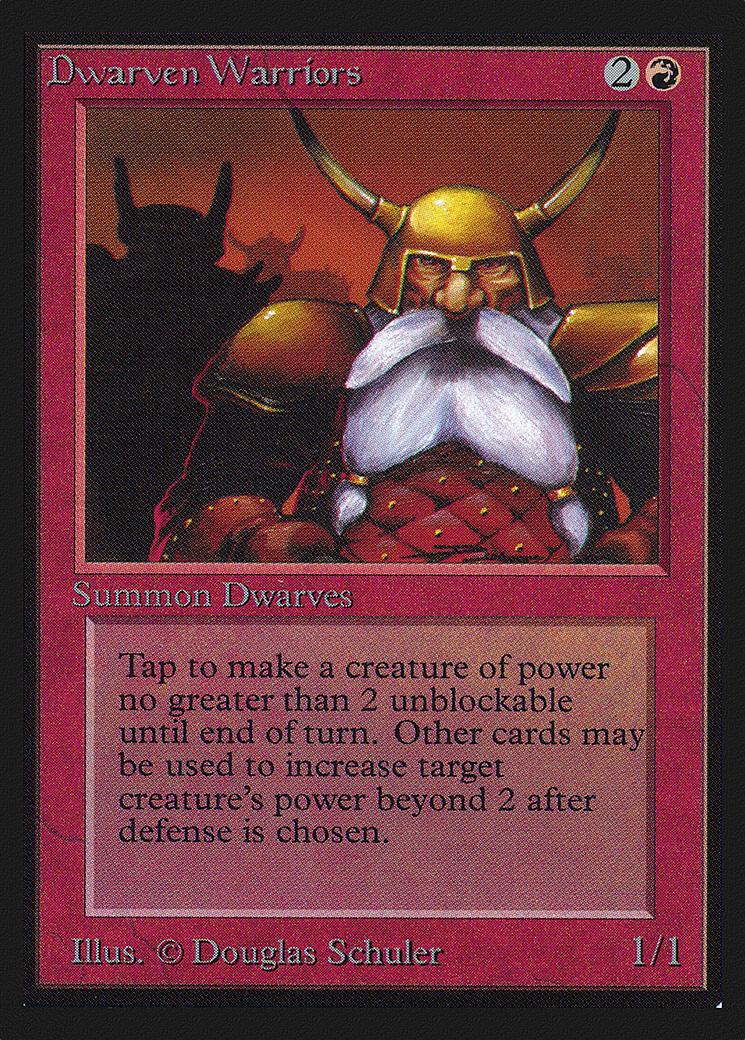 Dwarven Warriors (CE) (CED-144) - Collectors' Edition