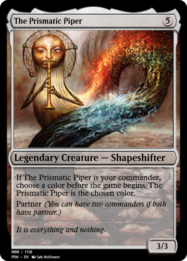 The Prismatic Piper (PRM-86242) - Magic Online Promos