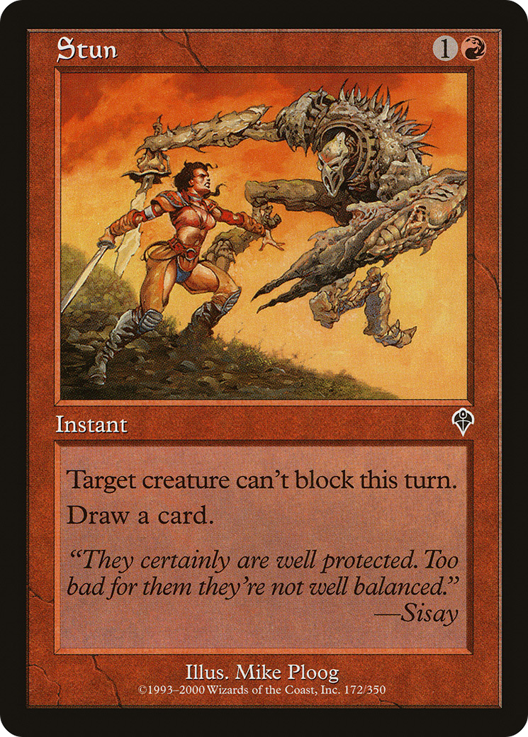 Stun (INV-172) - Invasion Foil