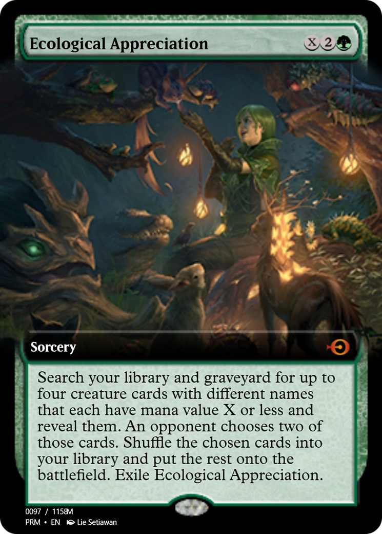 Ecological Appreciation (PRM-90166) - Magic Online Promos Foil