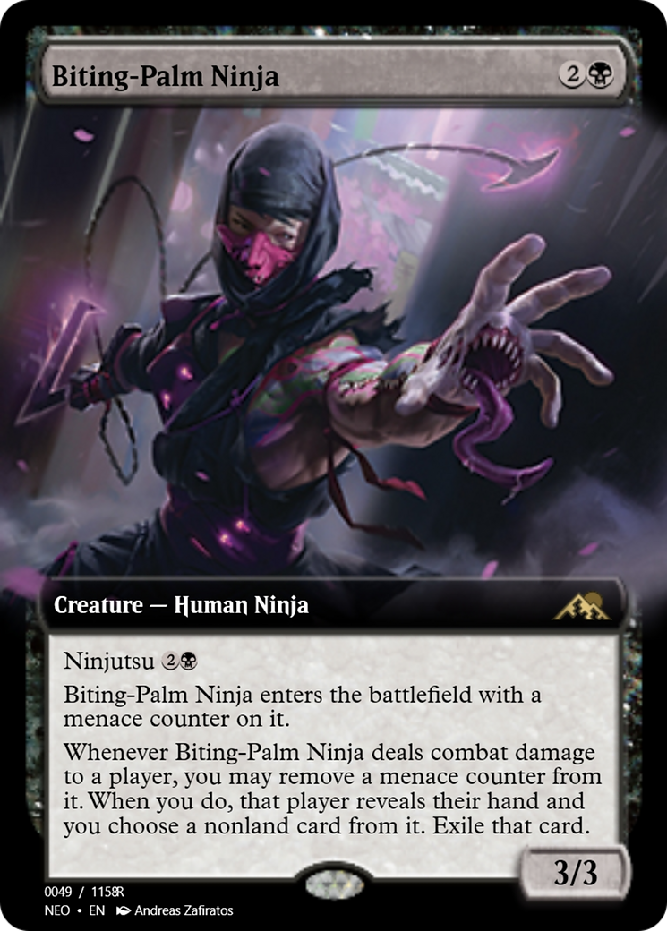 Biting-Palm Ninja (PRM-97961) - Magic Online Promos