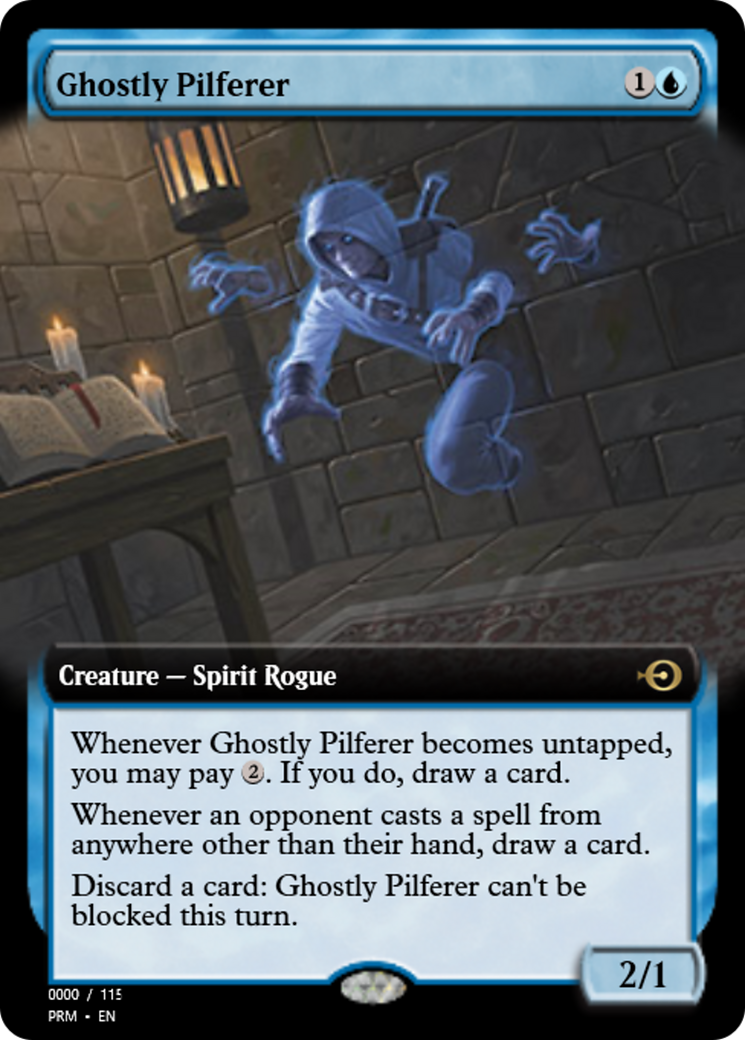 Ghostly Pilferer (PRM-81940) - Magic Online Promos Foil