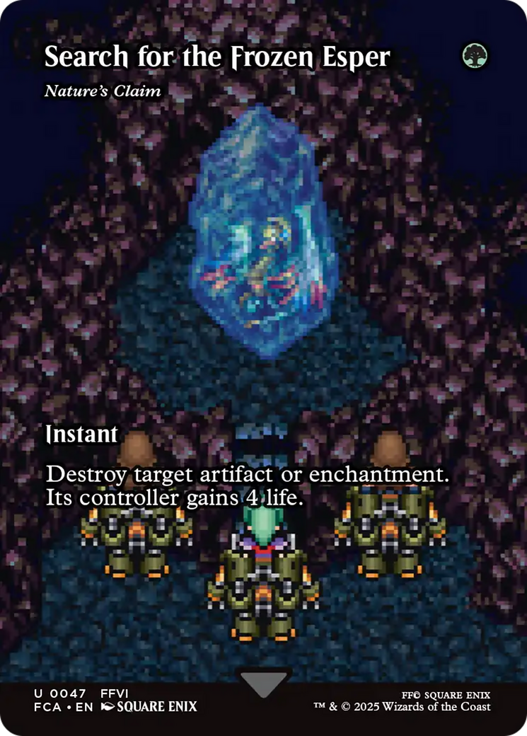 Nature's Claim (FCA-047) - FINAL FANTASY: Through the Ages / Search for the Frozen Esper (Borderless)