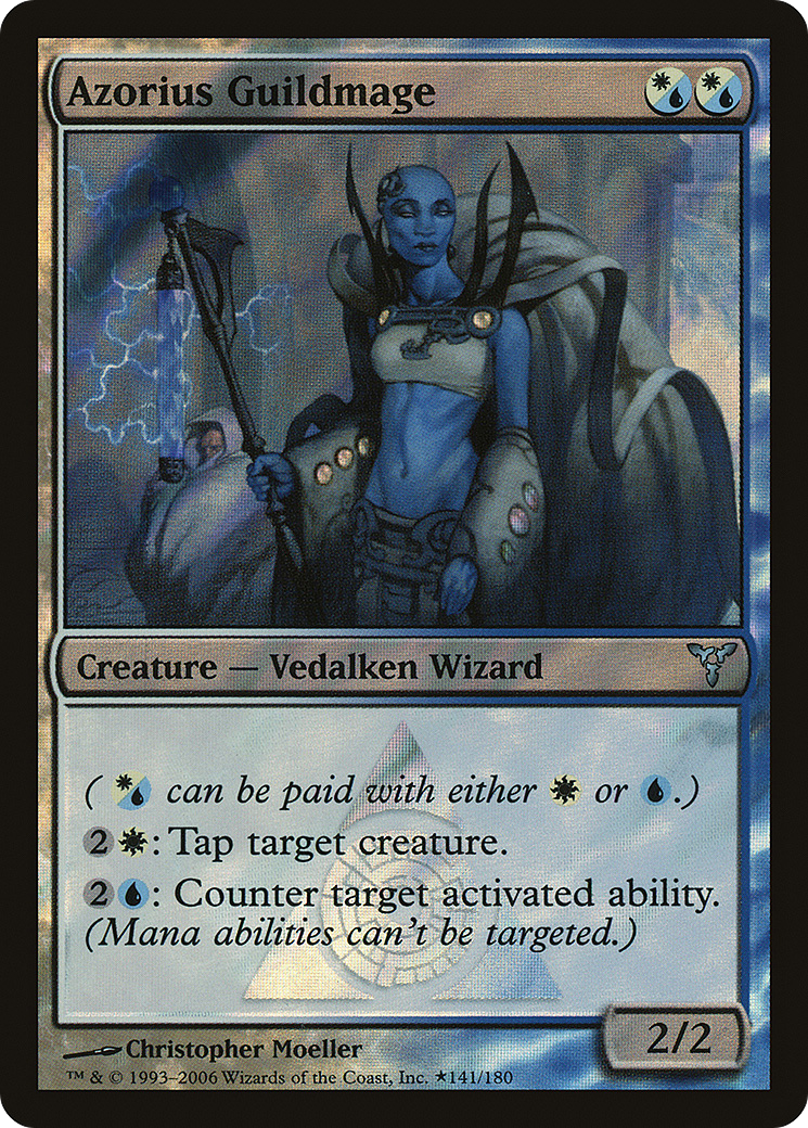 Azorius Guildmage (LARP-141★) - Dissension Promos Foil