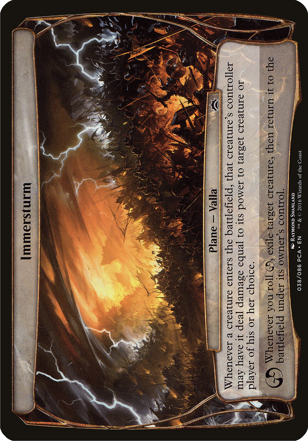 Immersturm (Planechase Anthology) (OVER-038) - Planechase Anthology Planes
