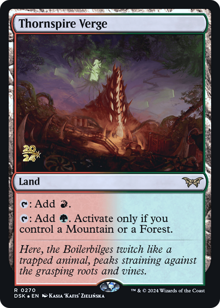 Thornspire Verge (PRE-270S) - Duskmourn: House of Horror Promos Foil