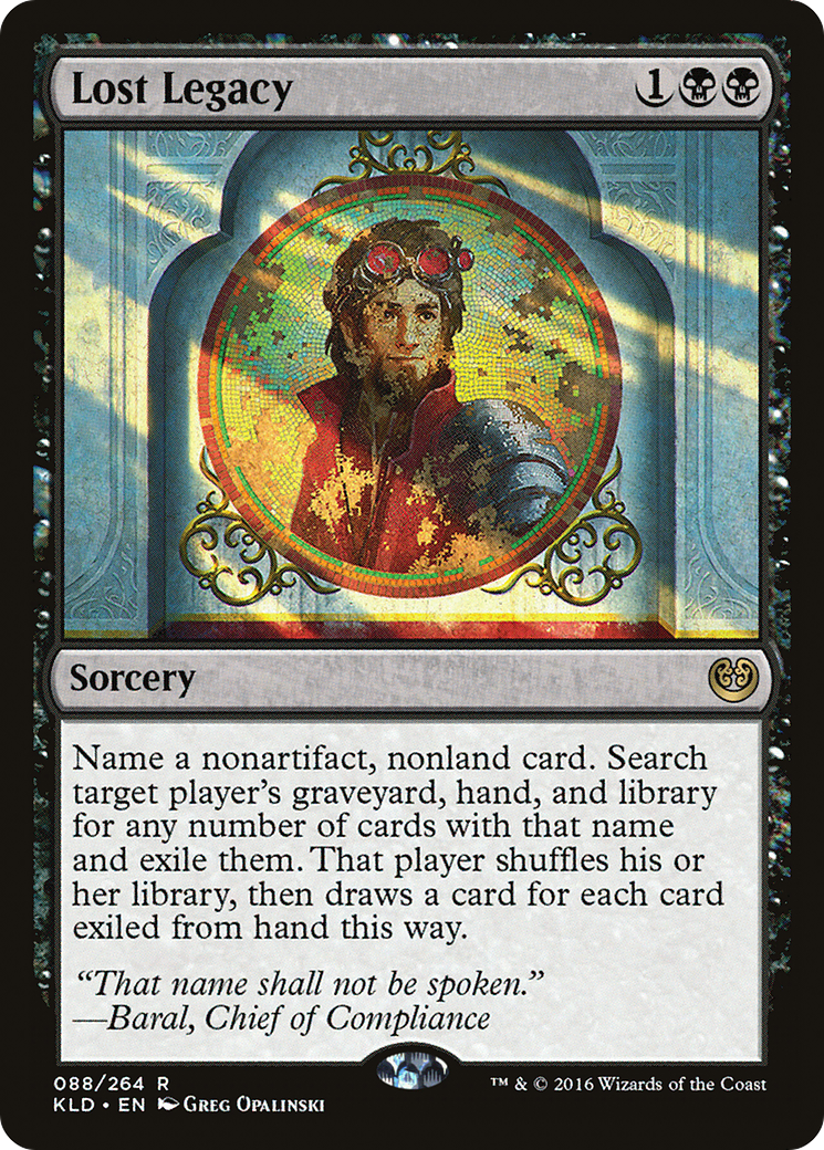 Lost Legacy (KLD-088) - Kaladesh Foil