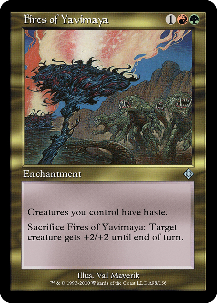 Fires of Yavimaya (TD0-A98) - Magic Online Theme Decks