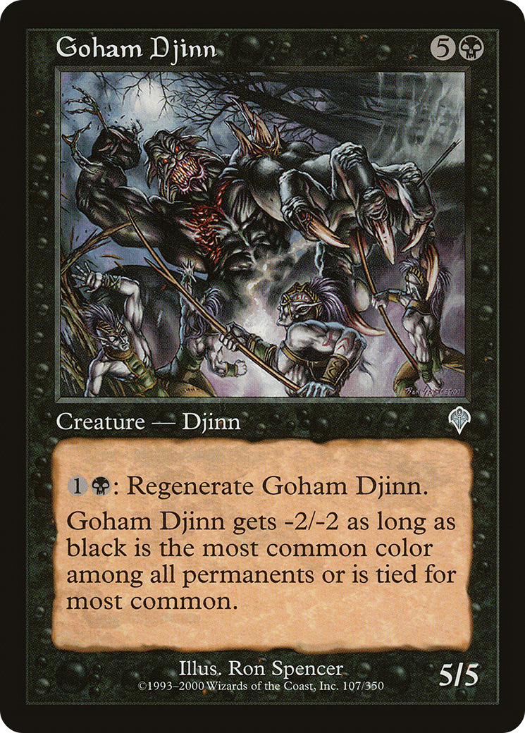 Goham Djinn (INV-107) - Invasion Foil