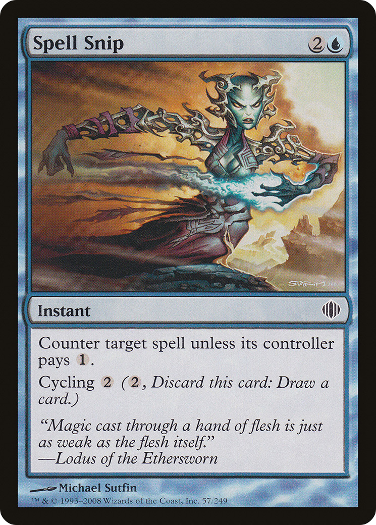 Spell Snip (ALA-057) - Shards of Alara Foil