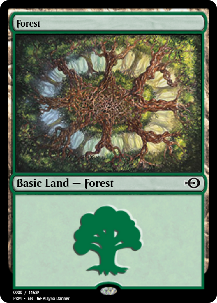 Forest (PRM-81908) - Magic Online Promos Foil