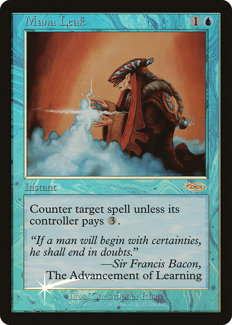 Mana Leak (ARENA-) - Arena League 2002 Foil