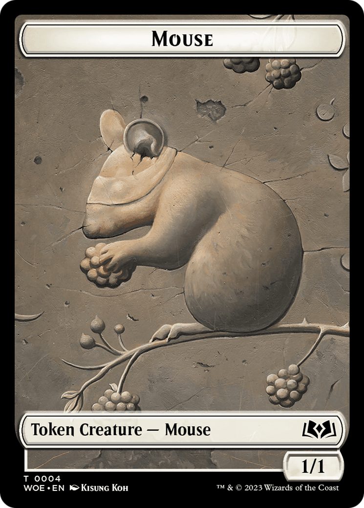 Mouse (TWOE-004) - Wilds of Eldraine Tokens