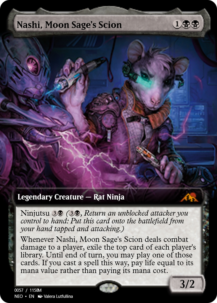 Nashi, Moon Sage's Scion (PRM-97977) - Magic Online Promos Foil