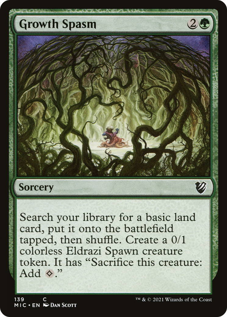 Growth Spasm (MIC-139) - Midnight Hunt Commander
