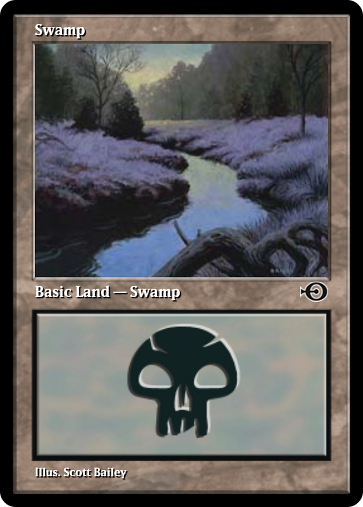 Swamp (PRM-287) - Magic Online Promos Foil