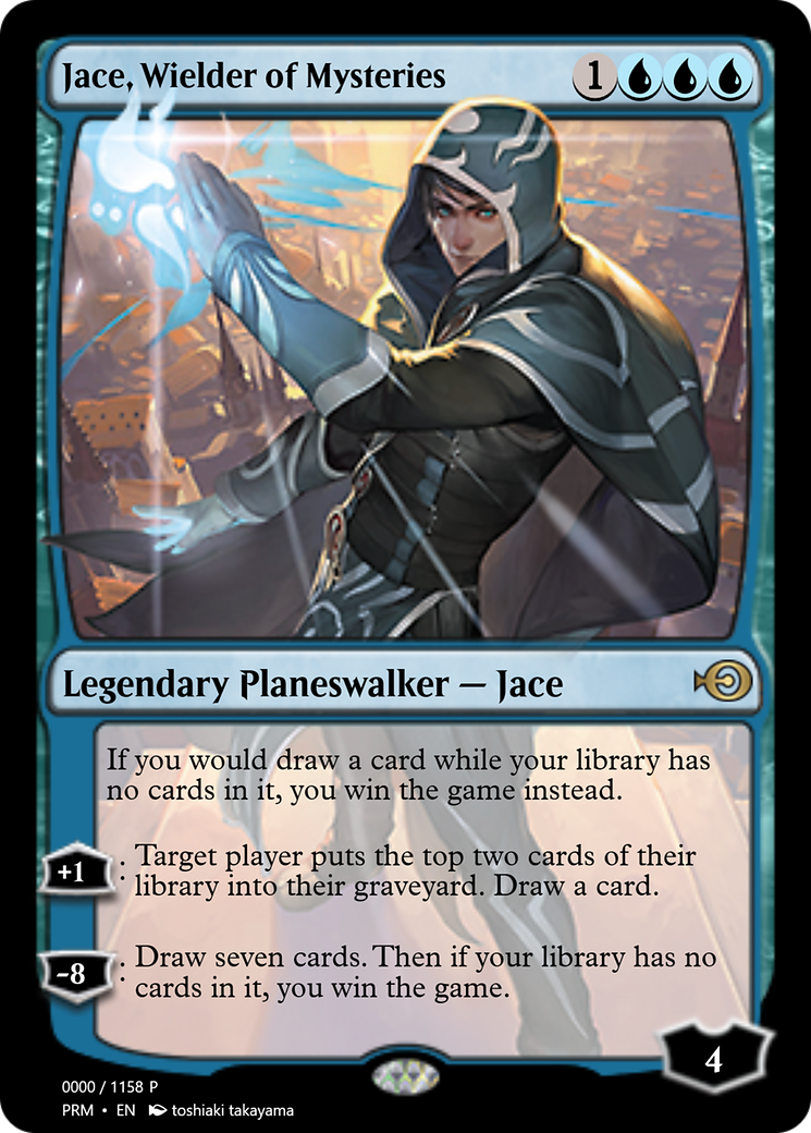 Jace, Wielder of Mysteries (PRM-72265) - Magic Online Promos Foil