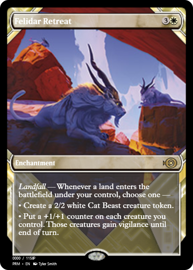 Felidar Retreat (PRM-83680) - Magic Online Promos