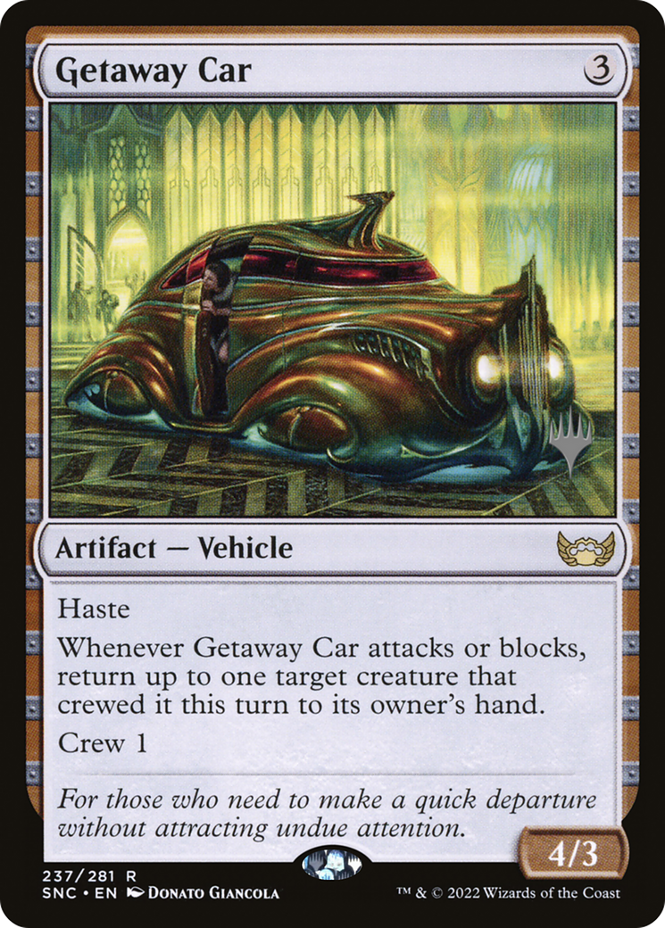 Getaway Car (PPSNC-237P) - Streets of New Capenna Promos