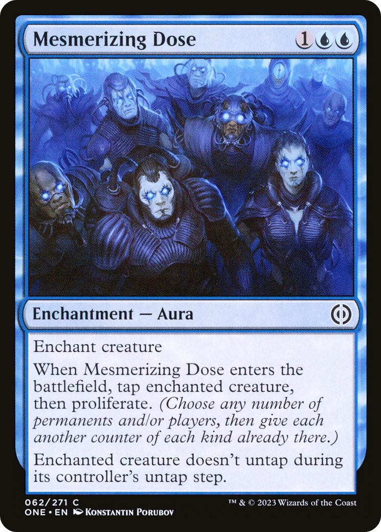 Mesmerizing Dose (ONE-062) - Phyrexia: All Will Be One Foil