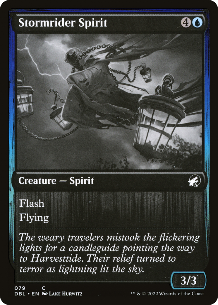 Stormrider Spirit (DBL-079) - Innistrad: Double Feature Foil