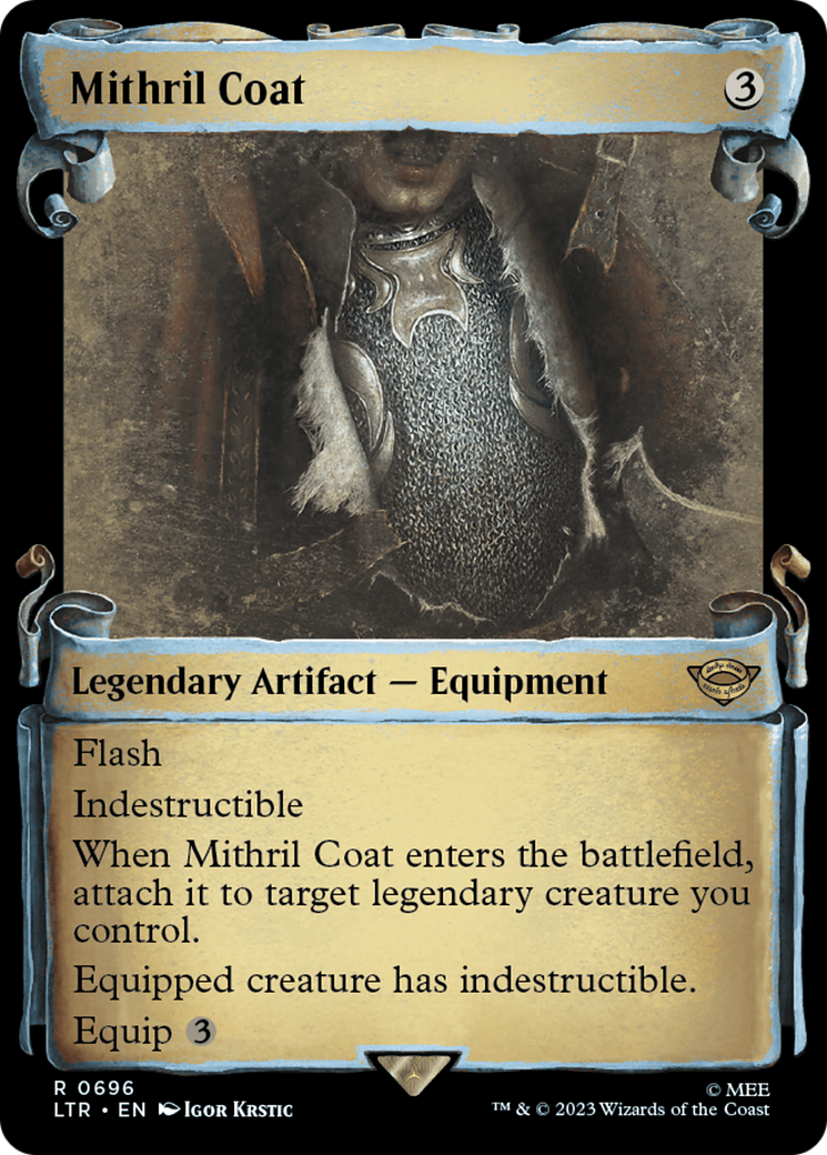 Mithril Coat (Showcase Scrolls) (LTR-696) - The Lord of the Rings: Tales of Middle-earth: (Showcase)