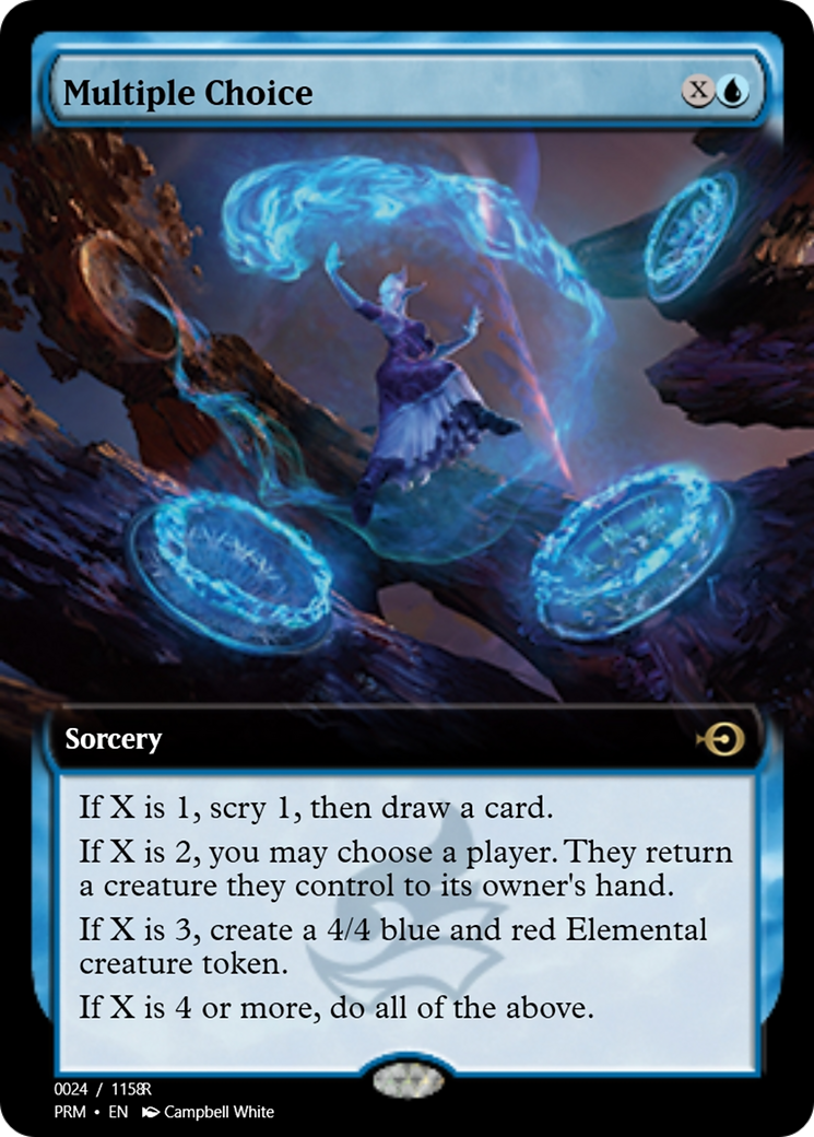 Multiple Choice (PRM-90020) - Magic Online Promos Foil