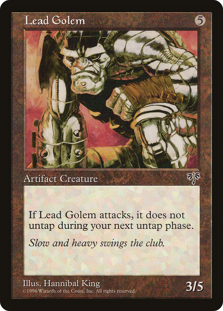 Lead Golem (MIR-) - Mirage