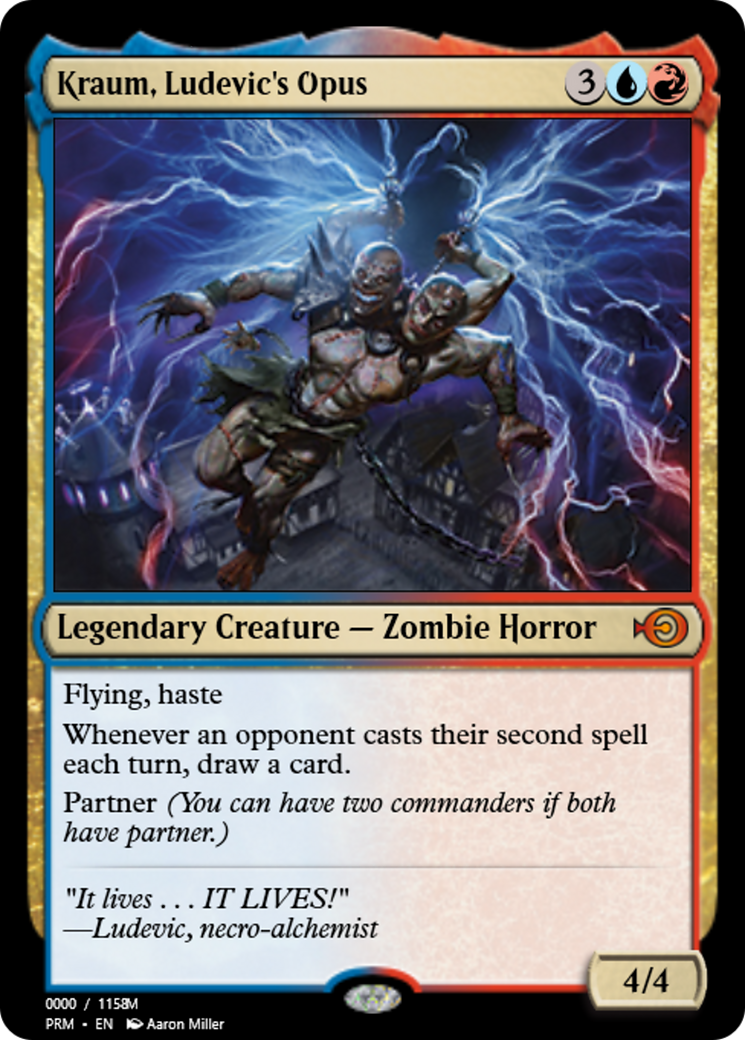 Kraum, Ludevic's Opus (PRM-86162) - Magic Online Promos