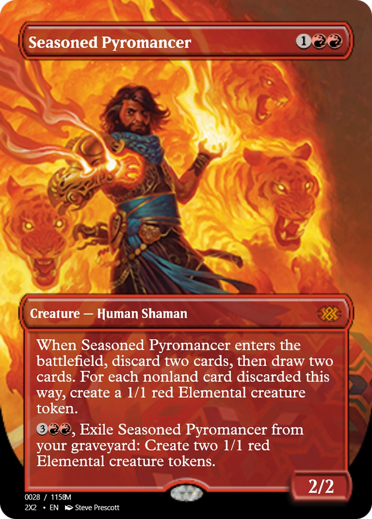 Seasoned Pyromancer (PRM-102269) - Magic Online Promos