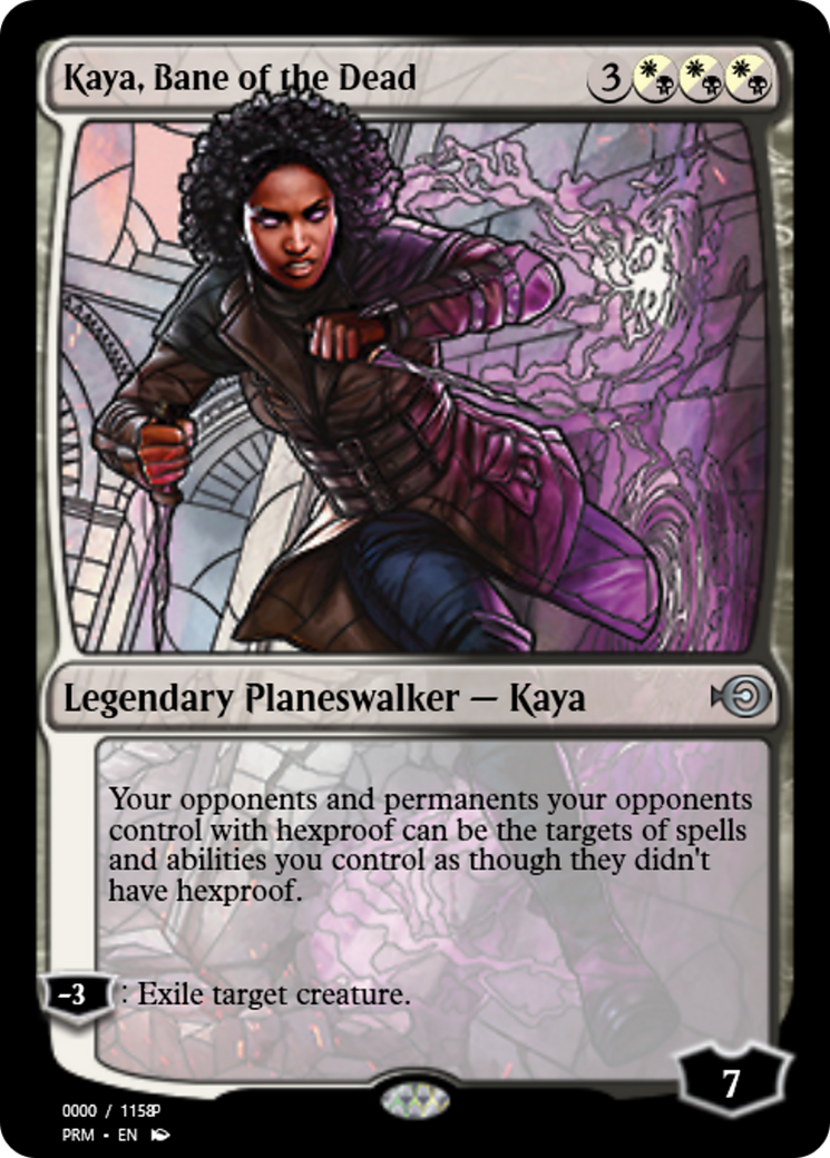 Kaya, Bane of the Dead (PRM-77963) - Magic Online Promos