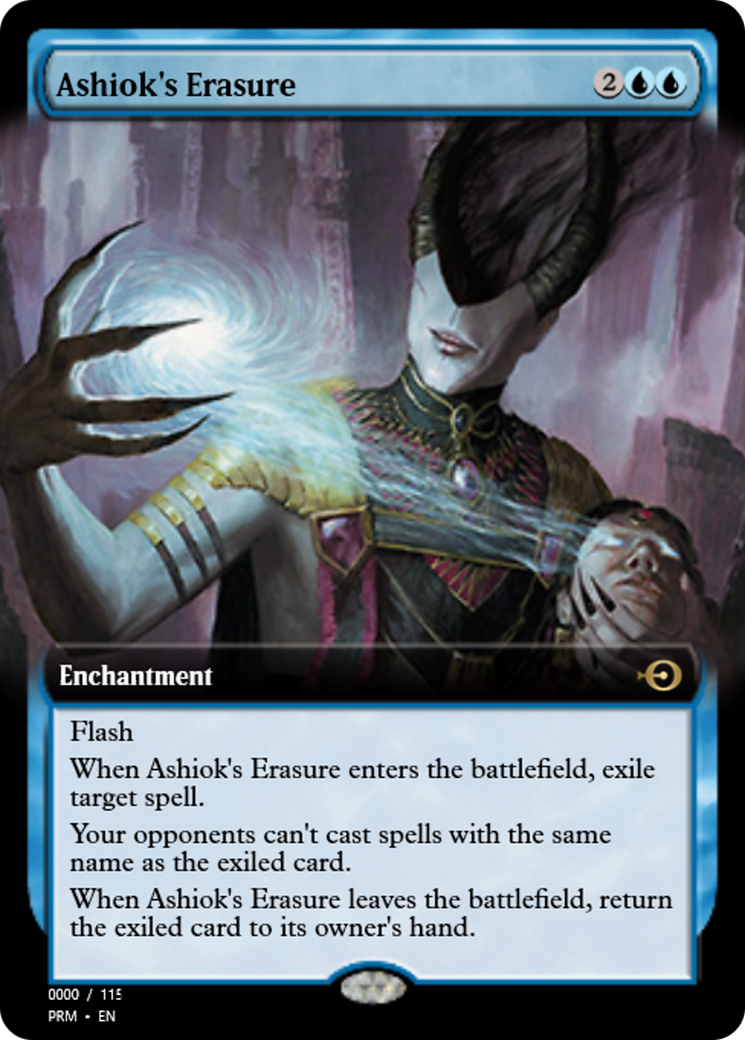 Ashiok's Erasure (PRM-79897) - Magic Online Promos