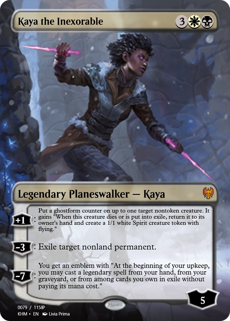 Kaya the Inexorable (PRM-88358) - Magic Online Promos