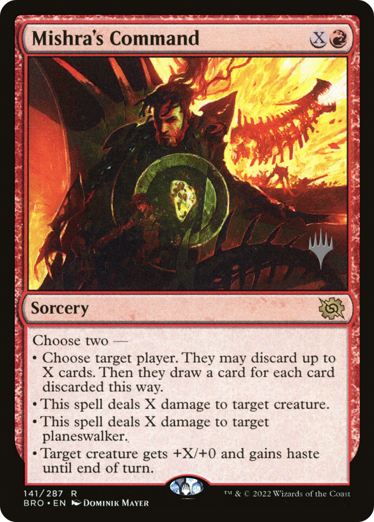 Mishra's Command (PPBRO-141P) - The Brothers' War Promos
